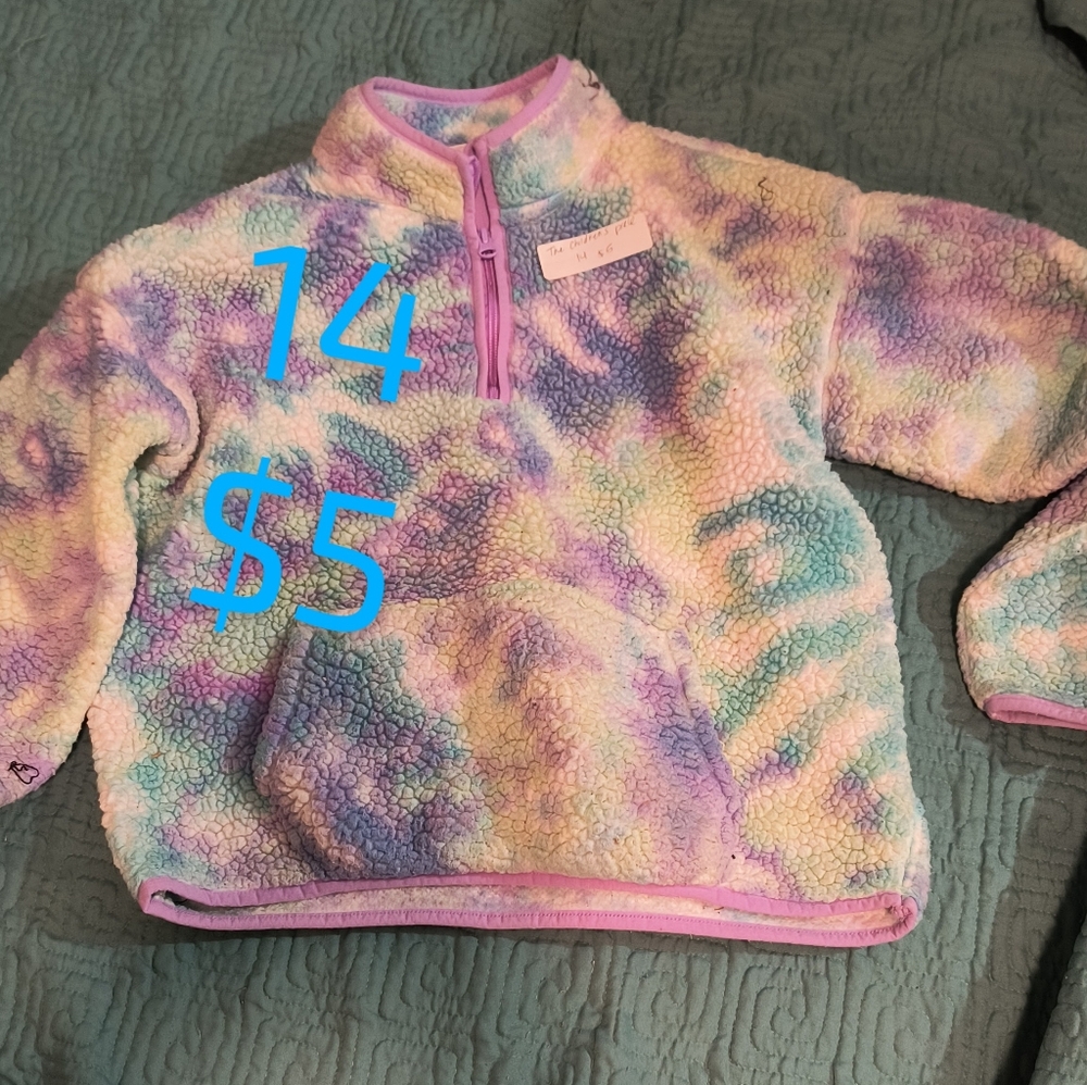 The Children's Place Cozy Purple and Blue Sweater